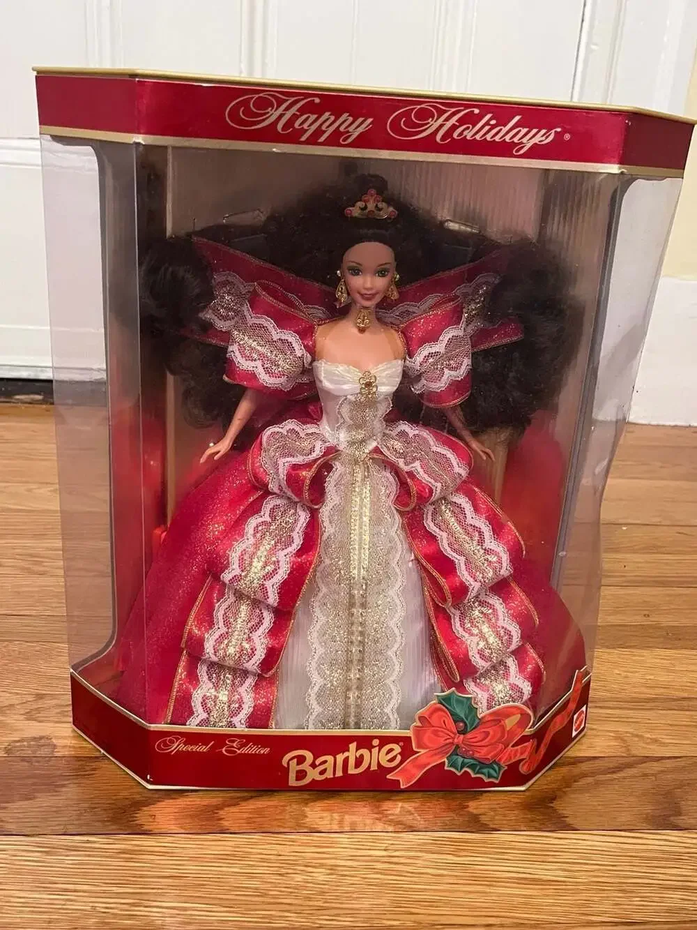 1997 Happy Holidays Special Edition Barbie, 10th Anniversary Collector's Edition